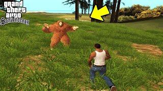 I Found Bigfoot in GTA San AndreasSecret Easter Egg