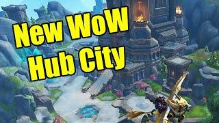 Exploring Dornogal the new WoW Hub City in the War Within Alpha