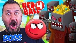 REDBALL 4 YEŞİL TEPELER KARE BOSS GELDİ  SÜRELİ REDBALL 4 YEŞİL TEPELER OYNUYORUZ