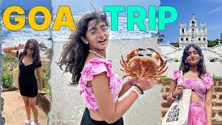 My GOA Trip In MonSoon  Vlog with FAMILY and Friends  MyMissAnand