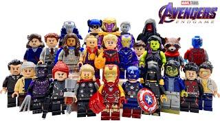 LEGO Avengers Endgame How To Build  Upgrade All Main Characters