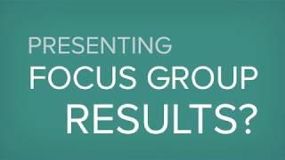 Focus Group Report Template
