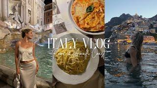 ITALY TRAVEL VLOG things to do in Rome and on the Amalfi Coast
