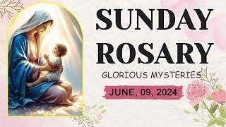 ROSARY SUNDAY GLORIOUS  MYSTERIES JUNE 09 2024THE LOVE AND MERCY OF GOD