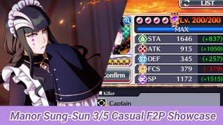 Casual F2P Manor Sung-Sun Showcase Bleach Brave Souls