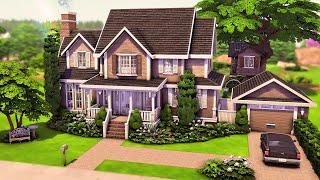 Big Base Game Family Home with Treehouse   The Sims 4 Speed Build