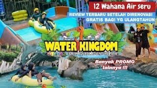 Water Kingdom Mekarsari  Coba 12 Wahana Air terseruuuu ‼️ Review setelah di renovasi