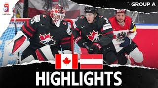 Highlights  Canada vs. Austria  2024 #MensWorlds