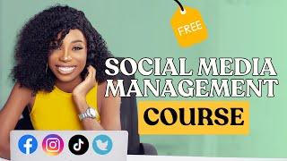 Free Social Media Management Full Course Social Media Management for Beginners