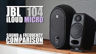JBL One Series 104 vs iLoud Micro Monitor    Sound & Frequency Response Comparison