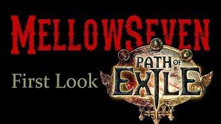 Path of Exile - First Look 1 of 2  Mellowseven Plays