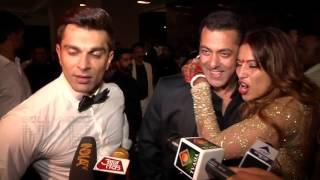 Salman Khan-Bipasha Basu FLIRT Karan Singh Grover Laughs  Wedding Reception