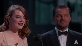 Emma Stone wins Best Actress  89th Oscars 2017