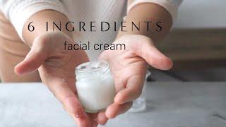 How to make a basic facial cream or lotion with just 6 ingredients  DIY moisturizer recipe