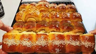 Danish pastry without butter easy methodشیرینی دانمارکی به روش ساده بدون کره، نرم و زیبا وآسان