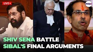 Kapil Sibals Closing Arguments In The Shiv Sena Case  Live