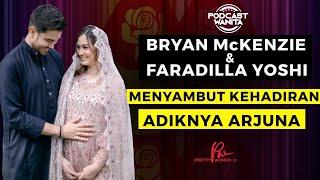 Bryan Mckenzie & Faradilla Yoshi Menyambut kehadiran adiknya Arjuna