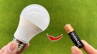 Take a 1.5V Battery and Fix all the LED Lights in Your Home 3 Easy Ways to Repair LED Lights