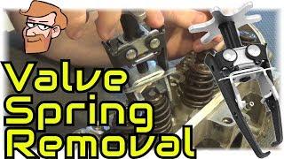 How to Remove Valve Springs Overhead Valve Removal Tool • Cars Simplified