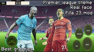 FIFA 16 mod FIFA 23 Premier league Theme best graphics real face new kitts & latest transfer