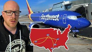 I Took Southwest Airlines LONGEST Flight 14 HOURS