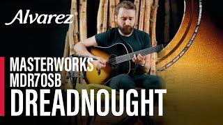 Alvarez Masterworks MDR70SB 12th Fret Dreadnought Guitar