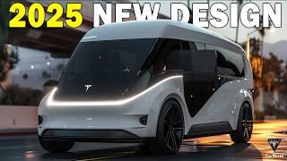 It Happened Elon Musk Review 2025 Tesla Van with REAL Design Specs & Crazy Battery Tech