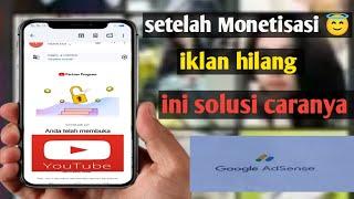 cara mengaktifkan iklan YouTube 