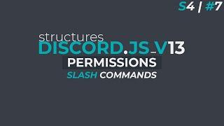 Slash Commands Permissions  Discord.JS V13  S4  #7