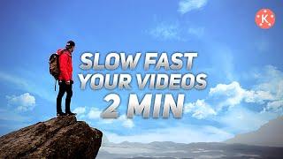 how to create a Slow Fast Motion Video in kinemaster in 2020  kinemaster edit tutorial