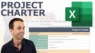 How to Make a Project Charter in Excel BEST things to include