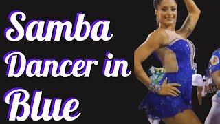  Samba Dancer in Blue Surprises Crowd #Shorts