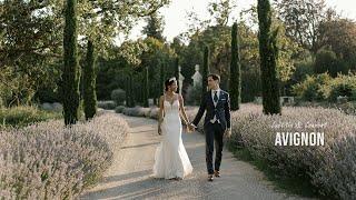 Wedding Clip L&L  Château des 3 Fontaines Avignon France.