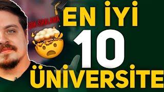 TÜRKİYE’NİN EN İYİ 10 ÜNİVERSİTESİ  ÜNİVERSİTE TERCİHİ YAPMADAN MUTLAKA İZLE  #üniversitetercih