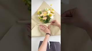 5 ways to wrap a bouquet