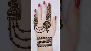 easy stylish mandala mehndi design #mehandi #henna #shortvideo #viral #trending #rakhispecial