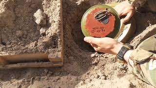TM62m antitank mine and how to use it soviet