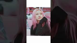 rosé in her favorite color hair #shorts #blackpink #parkchaeyoung #parkrosé #babypinkhair