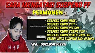 cara mengatasi akun free fire terkena suspend 2023  cara unsuspend akun free fire