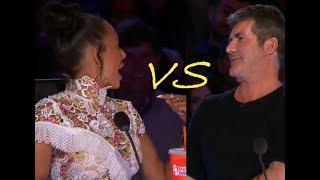 Simon VS Mel B A Little TENSION In AGT Season 12