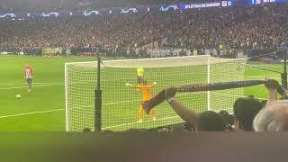 Atletico Madrid vs Inter Memphis Depay perfect penalty kick UEFA Champions League 2024