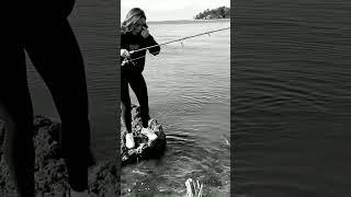Girl catches huge trout #girlswhofish