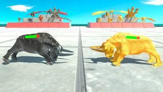 Fantasy vs Honey Itself - Animal Revolt Battle Simulator