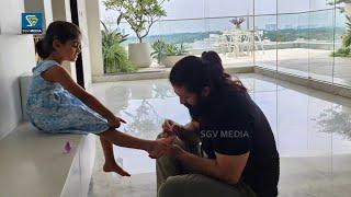 Yash caring his Daughter Ayra like a Little Princess  Ayra Yash  Rocking star yash