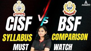 CISF Syllabus 2022  BSF Head Constable Ministerial Recruitment 2022 Syllabus  BSF Syllabus 2022 