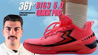 361° BIG3 5.0 Quick Pro Performance Review