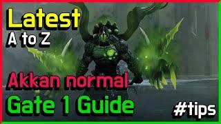 Akkan normal Gate 1 Guide - Latest version