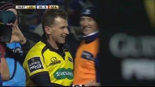 Nigel Owens Yellow Cards Ball Boy