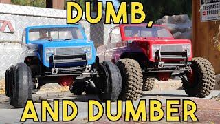 Crawler Canyon Presents  Dumb and Dumber or the Boom Racing Hustler 2 ways