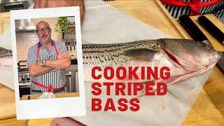 A Delicious STRIPED BASS recipe YOU WILL LOVE